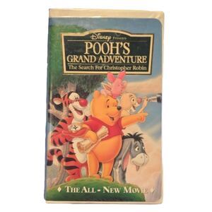 Disney Pooh’s Grand Adventure: The Search for Christopher Robin VHS (1997)